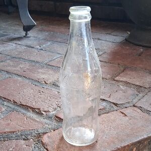 Vintage Clear Glass Coca Cola Bottle